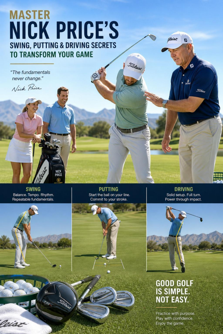 Master Nick Price’s Swing, Putting & Driving Secrets to Transform Your Game