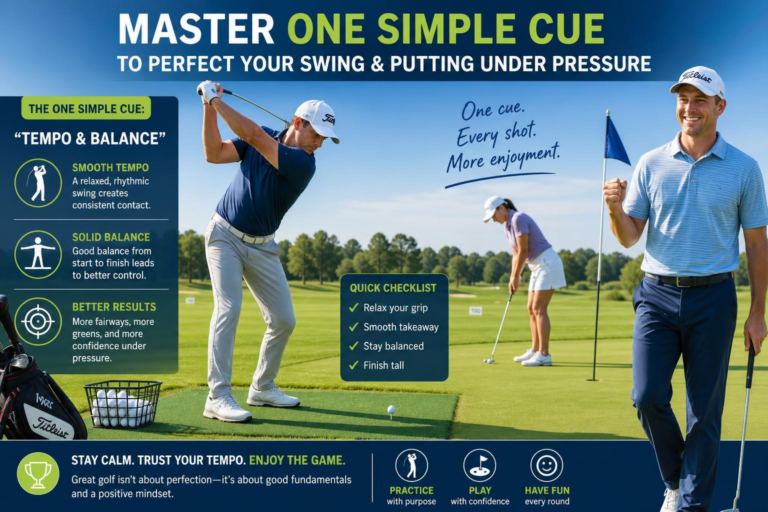 Master One Simple Cue to Perfect Your Swing and Putting Under Pressure