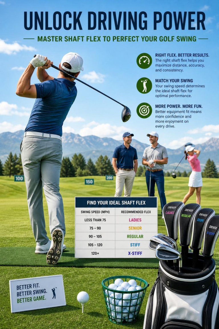 Unlock Driving Power: Master Shaft Flex to Perfect Your Golf Swing