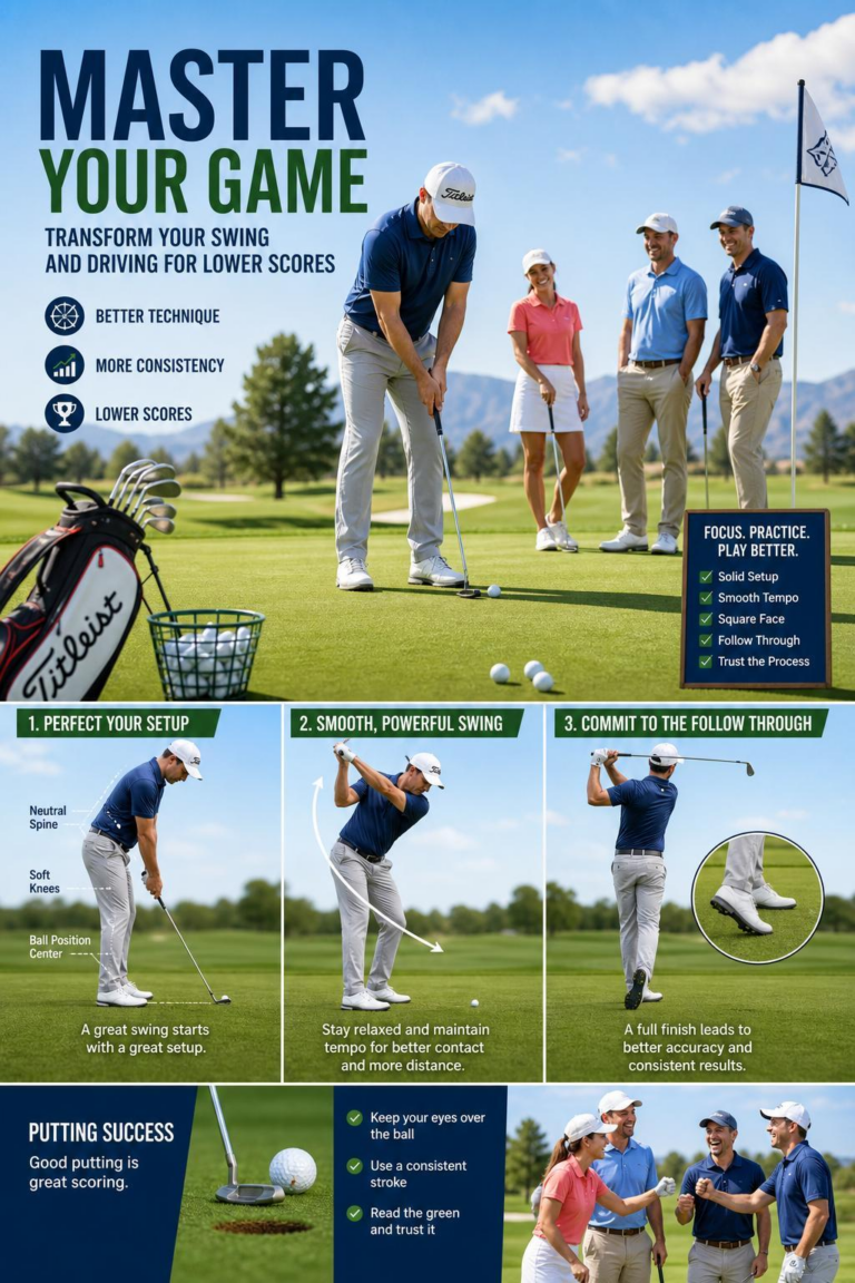 Master Your Putting: Transform Your Swing and Driving for Lower Scores