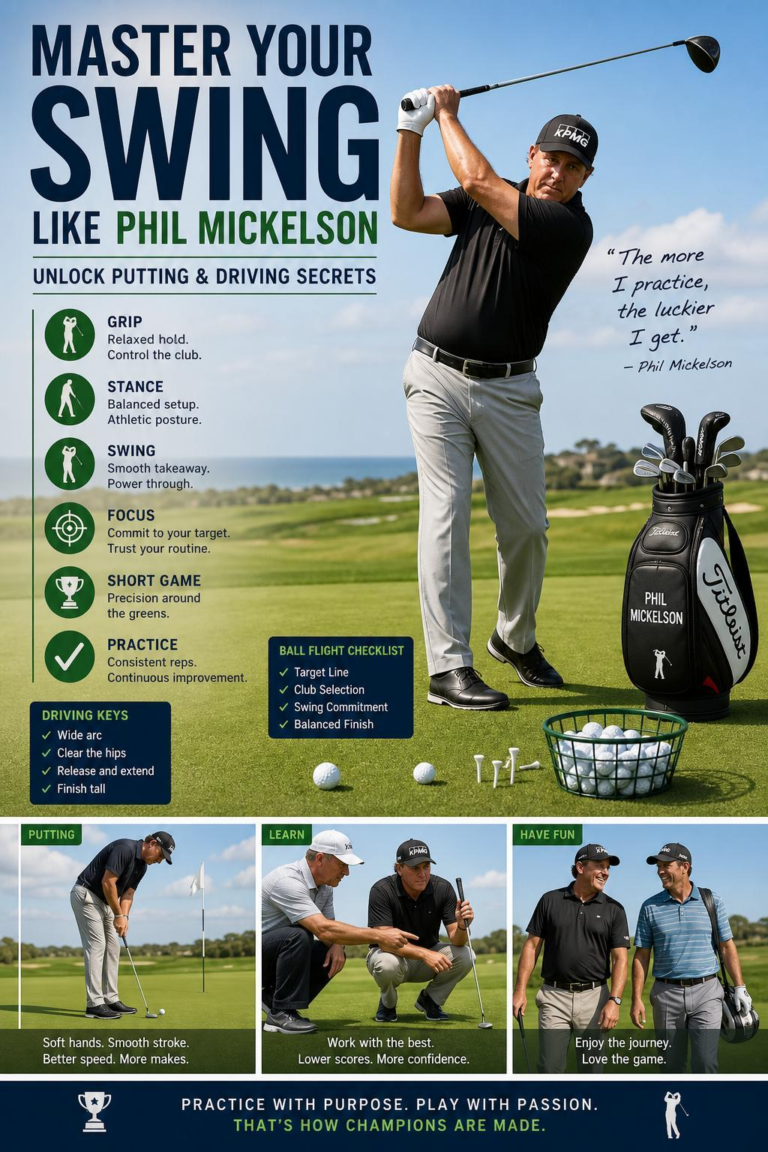 Master Your Swing Like Phil Mickelson: Unlock Putting & Driving Secrets