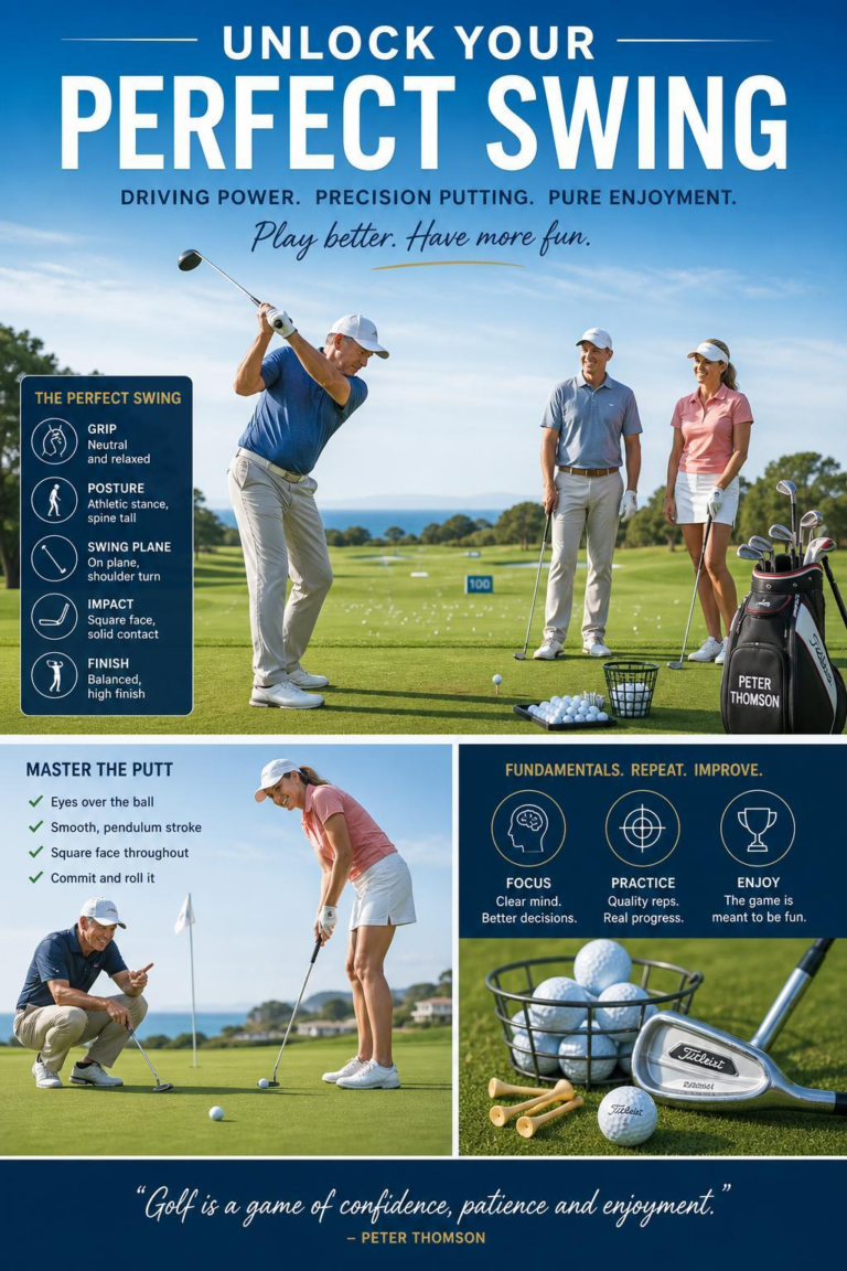 Unlock Your Perfect Swing: Master Driving & Putting with Peter Thomson