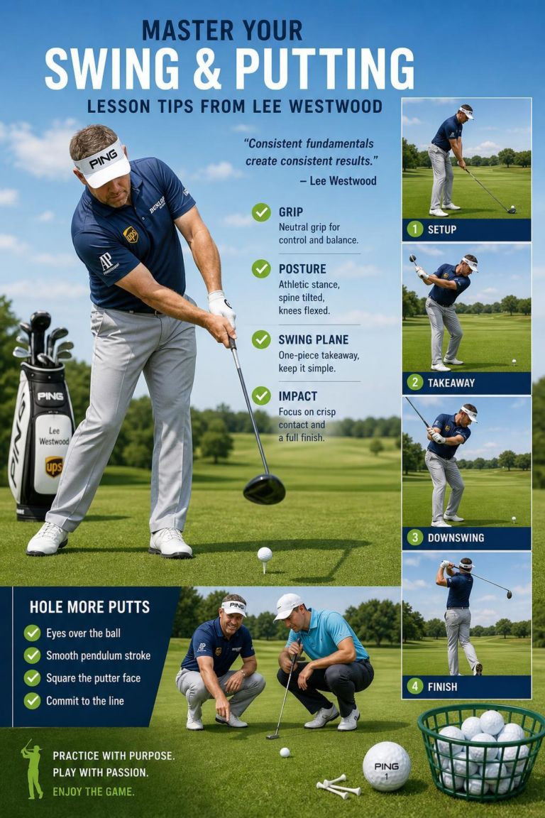 Master Your Swing and Putting with Lee Westwoodโs Golf Lesson Tips