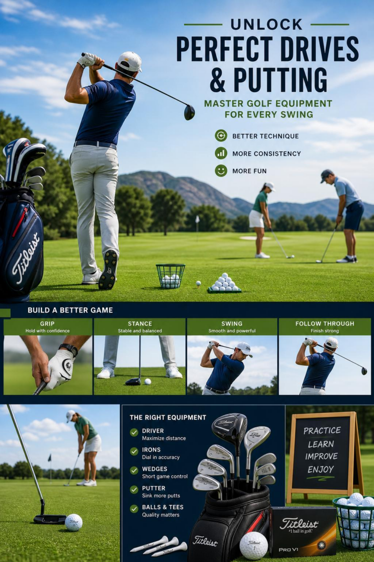 Unlock Perfect Drives & Putting: Master Golf Equipment for Every Swing