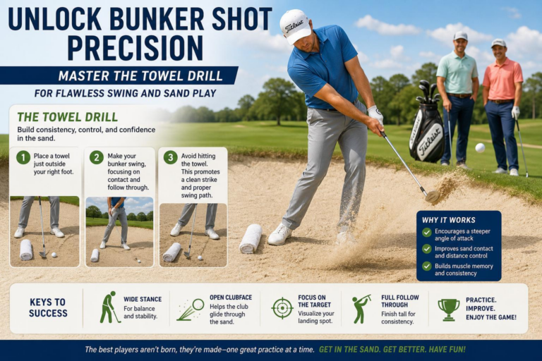 Unlock Bunker Shot Precision: Master the Towel Drill for Flawless Swing and Sand Play