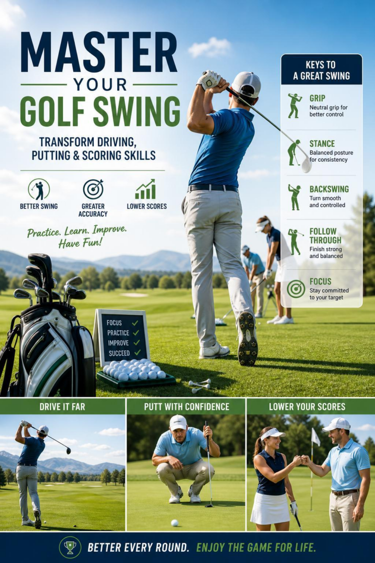 Master Your Golf Swing: Transform Driving, Putting & Scoring Skills