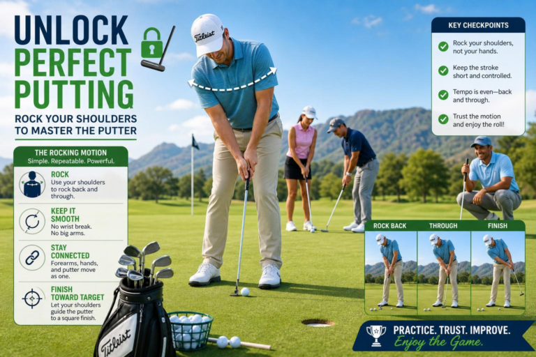 Unlock Perfect Putting: Rock Your Shoulders to Master the Putter