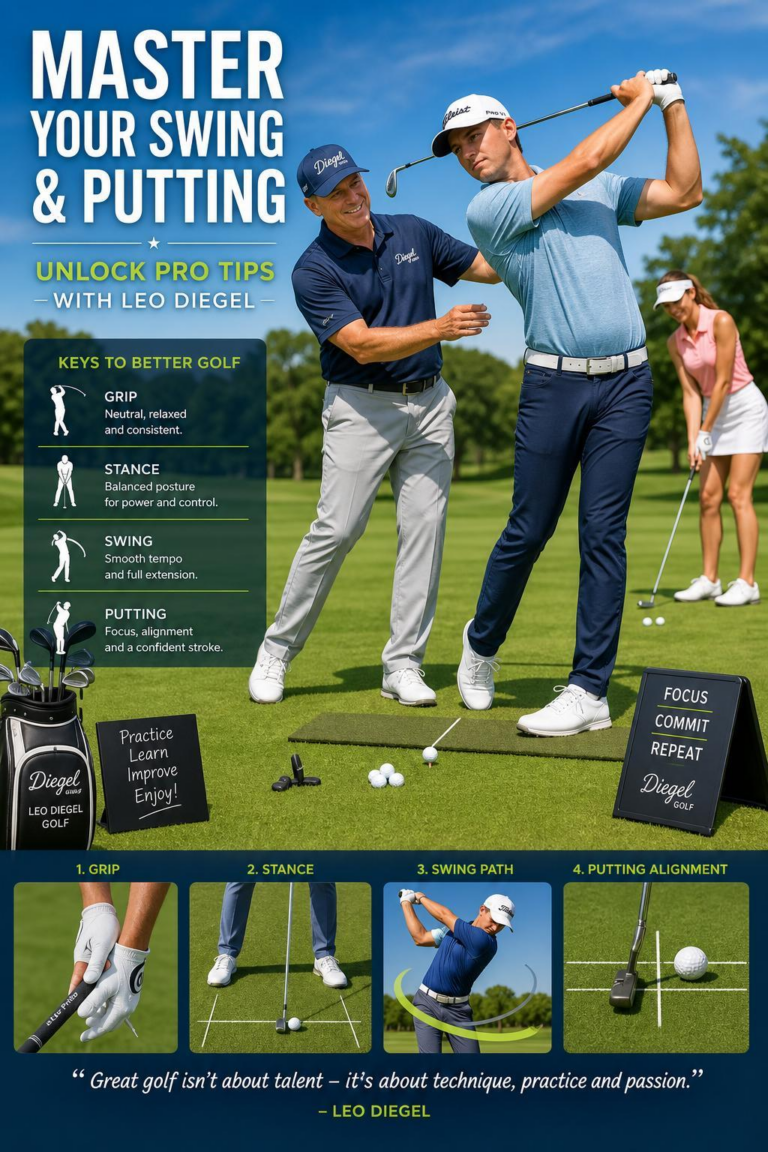 Master Your Swing & Putting: Unlock Pro Tips with Leo Diegel
