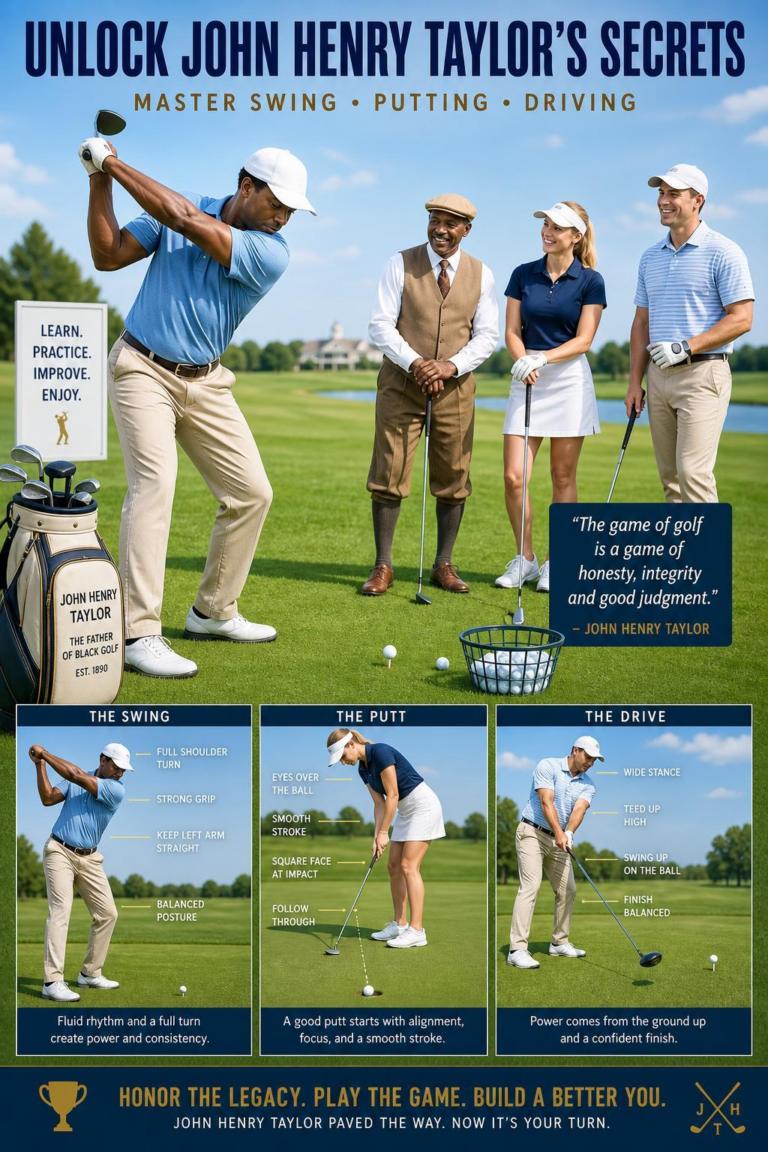 Unlock John Henry Taylorโs Secrets: Master Swing, Putting & Driving