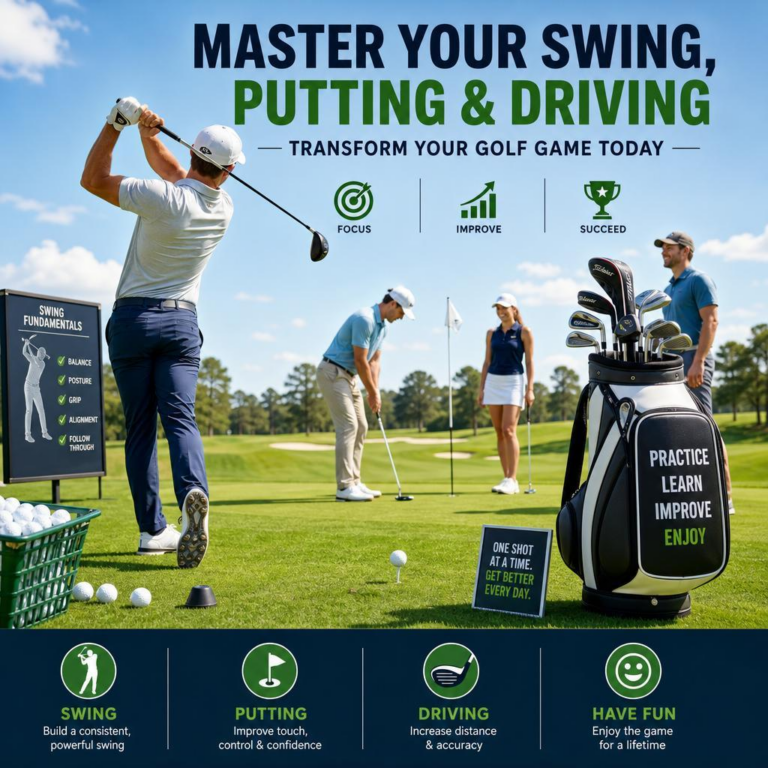 Master Your Swing, Putting & Driving: Transform Golf Game Today