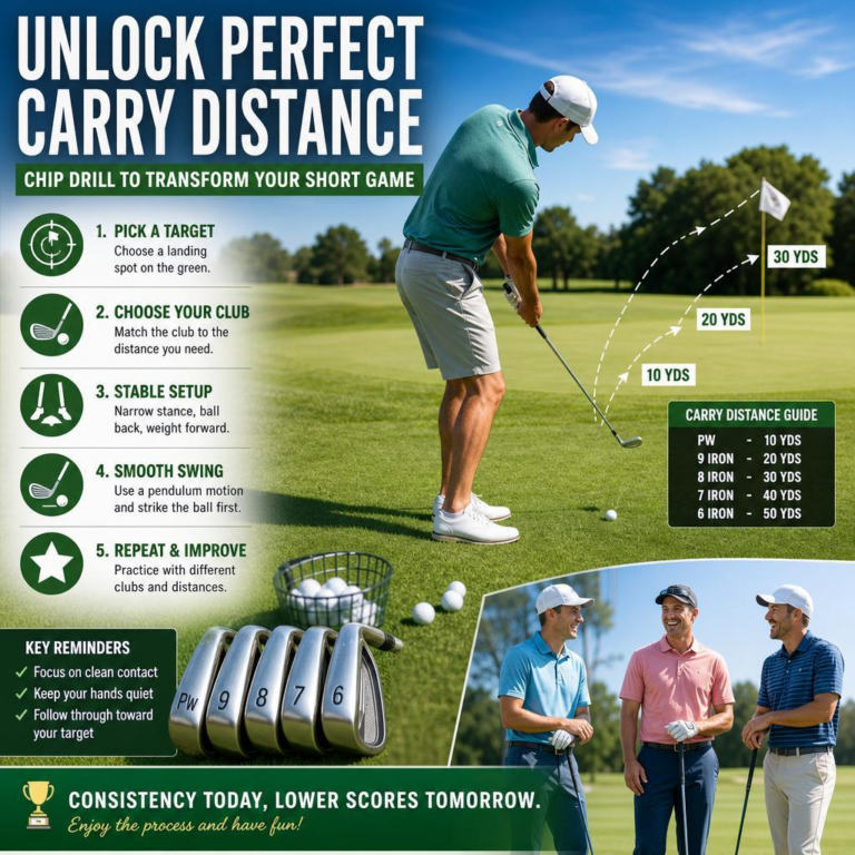 Unlock Perfect Carry Distance: Chip Drill to Transform Your Short Game