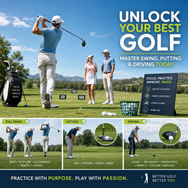 Unlock Your Best Golf: Master Swing, Putting & Driving Today