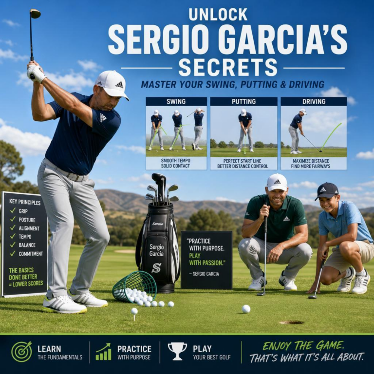 Unlock Sergio Garciaโs Secrets: Master Your Swing, Putting & Driving