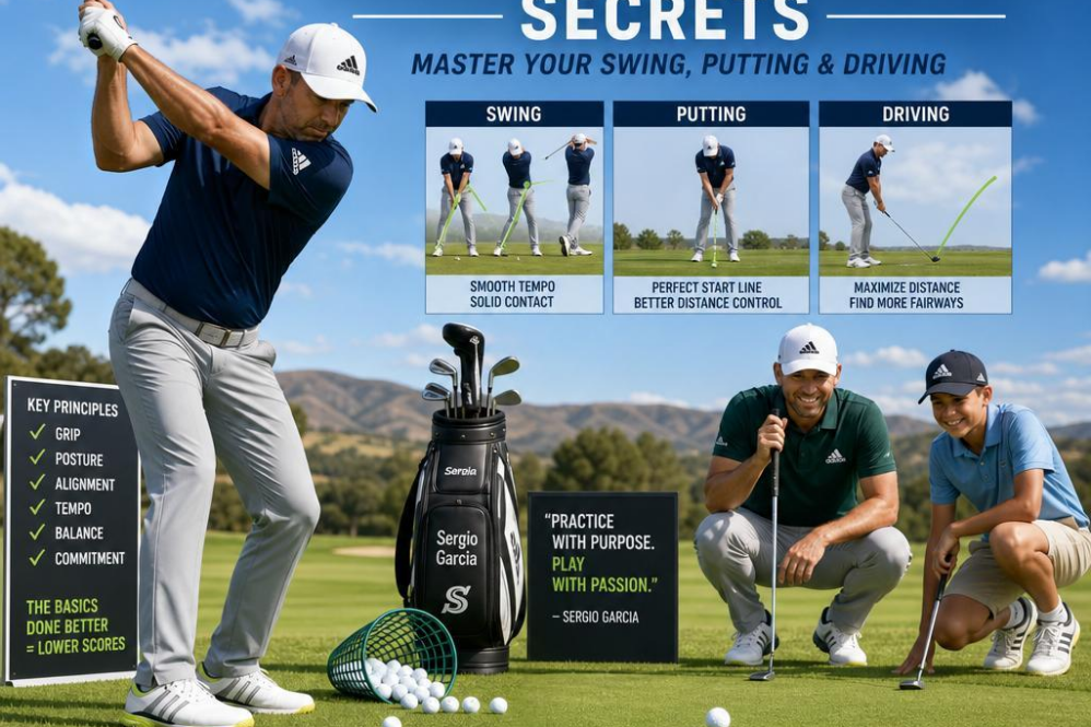 Unlock Sergio Garciaโs Secrets: Master Your Swing, Putting & Driving Unlock Sergio Garciaโs Secrets: Master Your Swing, Putting & Driving