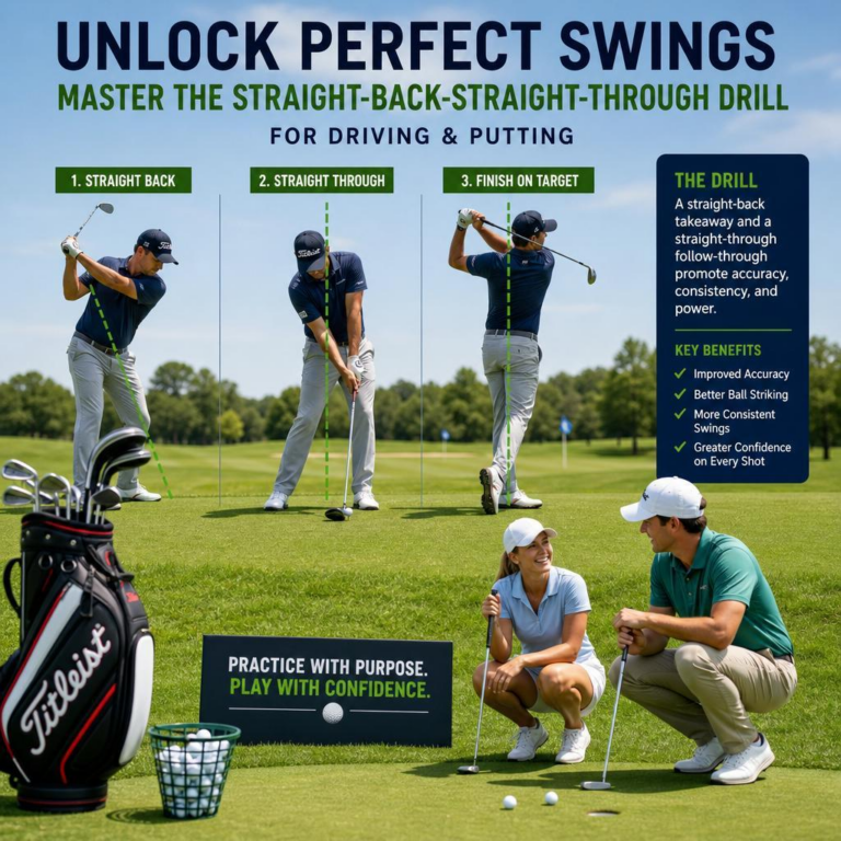 Unlock Perfect Swings: Master the Straight-Back-Straight-Through Drill for Driving & Putting