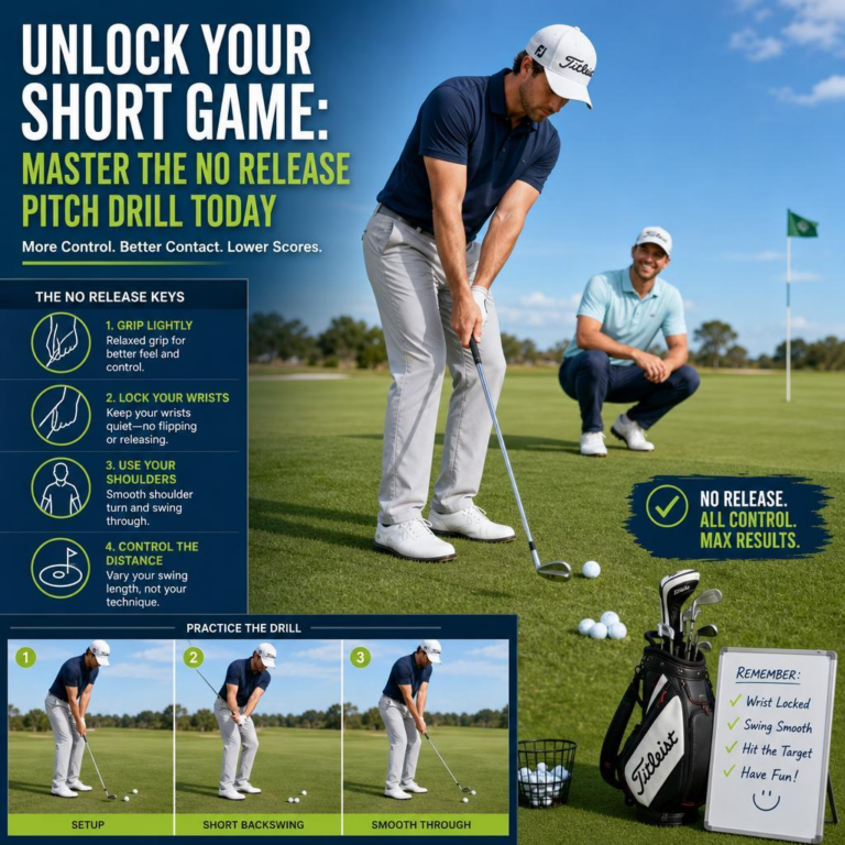 Unlock Your Short Game: Master the No Release Pitch Drill Today