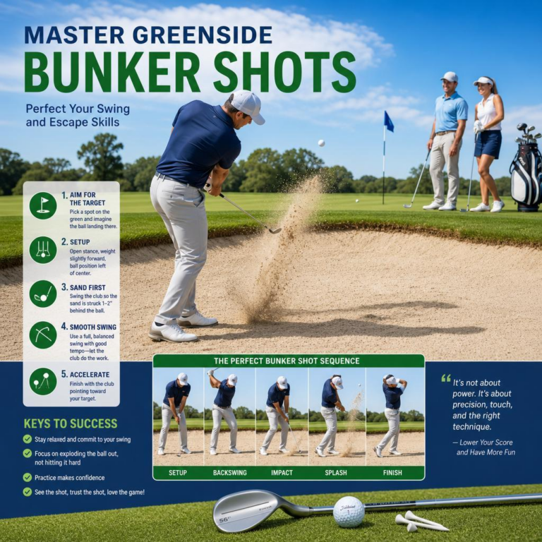 Master Greenside Bunker Shots: Perfect Your Swing and Escape Skills