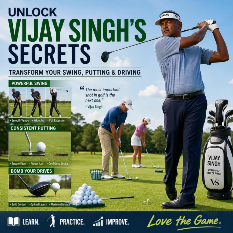 Unlock Vijay Singhโs Secrets: Transform Your Swing, Putting & Driving