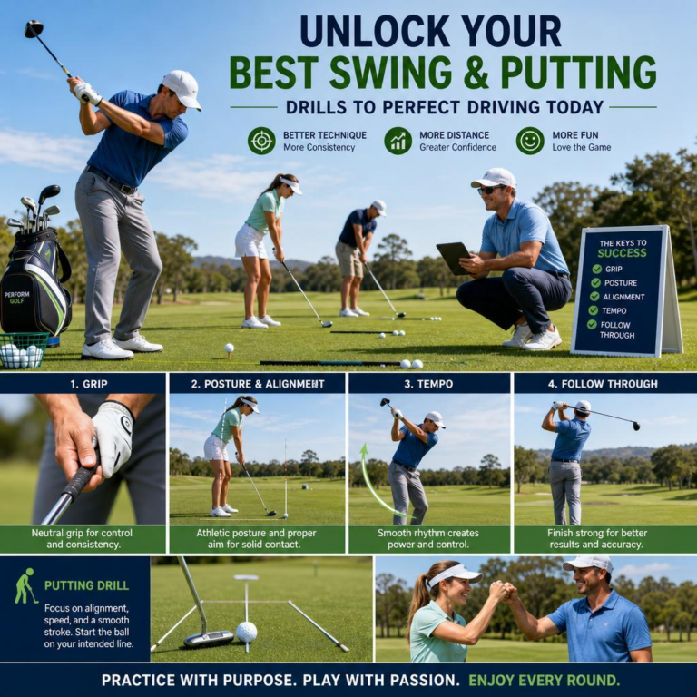 Unlock Your Best Swing and Putting: Drills to Perfect Driving Today