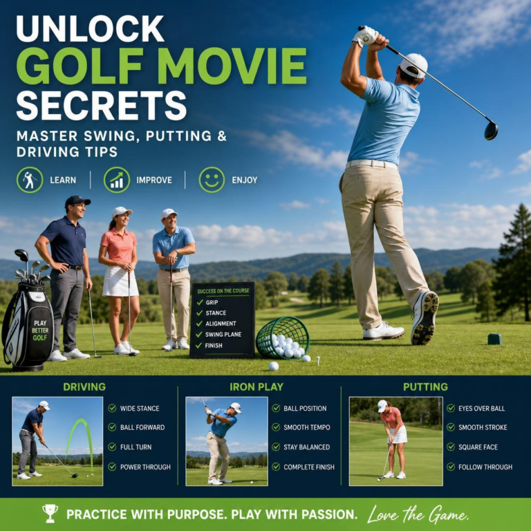 Unlock Golf Movie Secrets: Master Swing, Putting & Driving Tips