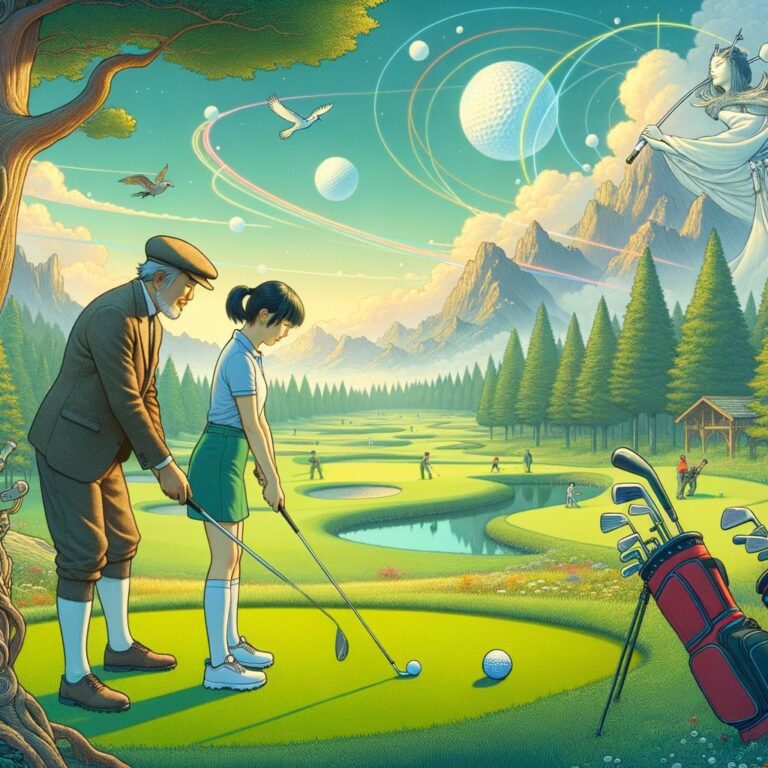 He’s a links-golf rookie. And he leads the Open Championship