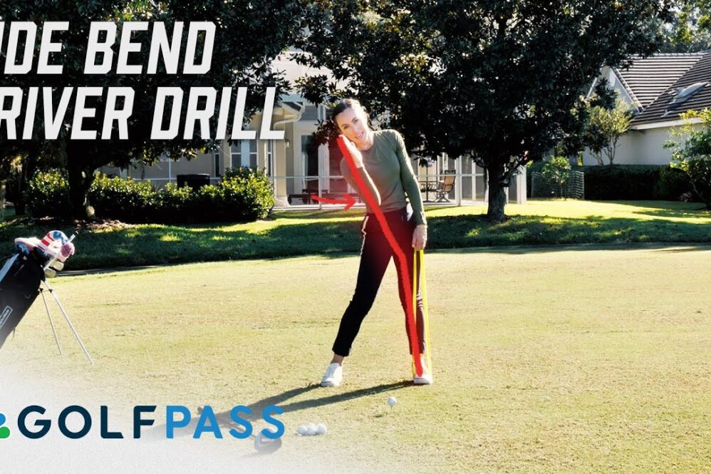 Swing Tips: Side bend driver drills with Nathalie Sheehan | GolfPass | Golf Channel