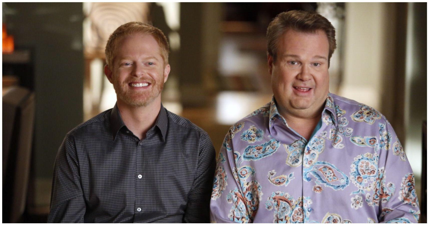 Cam and Mitch can’t stop this feeling 🕺 #ModernFamily #CamTucker #MitchellPritchett #Shorts