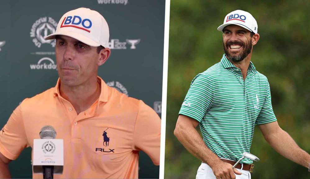 Billy Horschel, and 12 words to a defeated pro that tell us something more