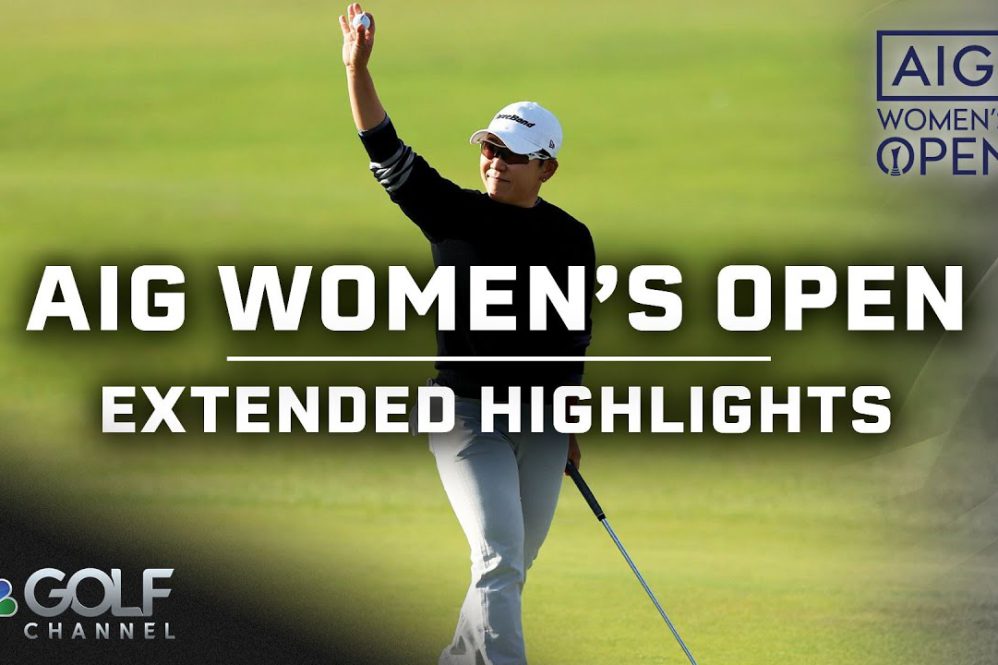 AIG Women's Open 2024: Round 3 | EXTENDED HIGHLIGHTS | Golf Channel