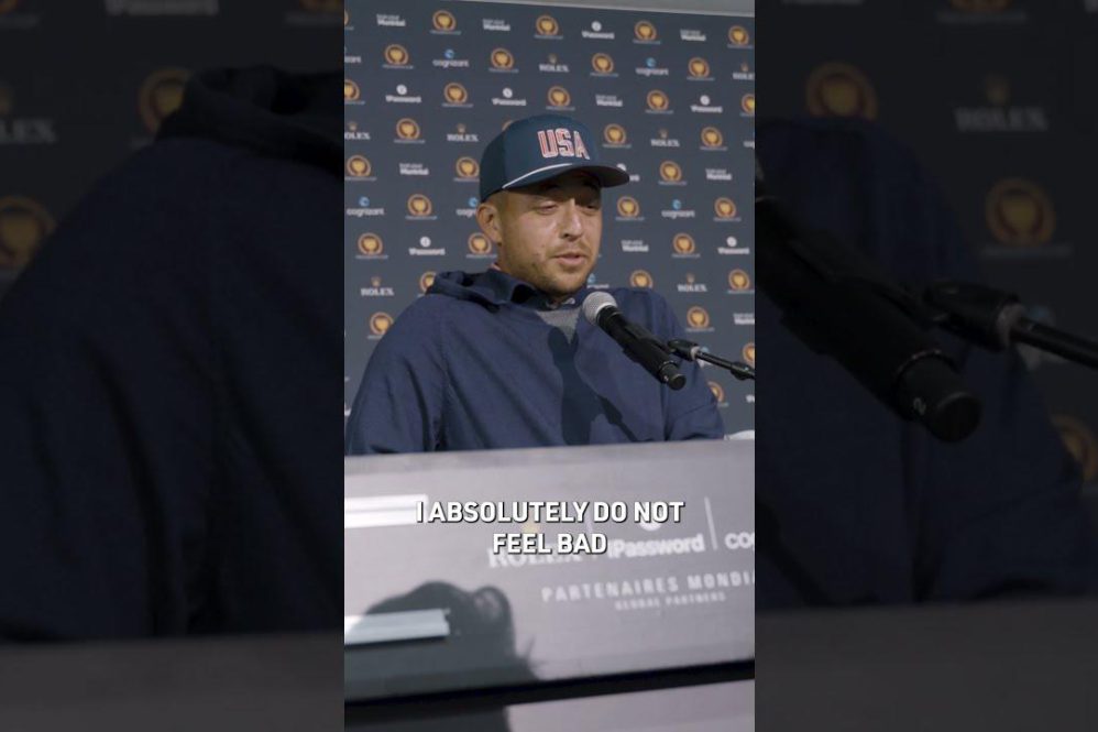 Schauffele Needles Brandt with Hilarious Quips