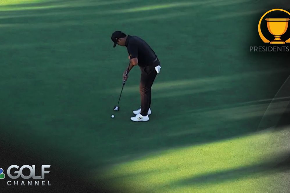 Si Woo Kim's putt gives Internationals a 5-0 Day 2 sweep at Presidents Cup | Golf Channel
