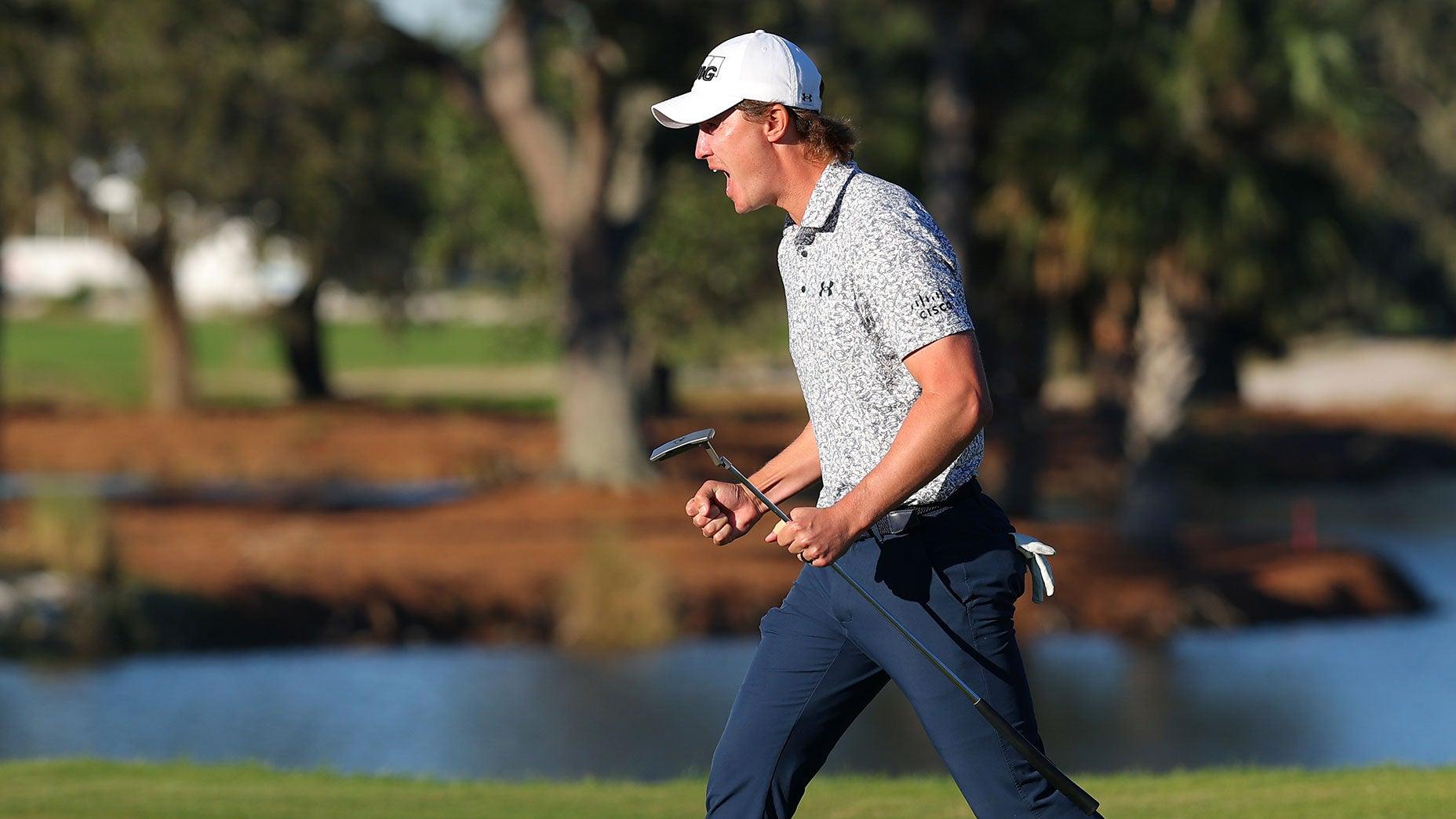 Follow the long road to Maverick McNealy's first PGA Tour victory