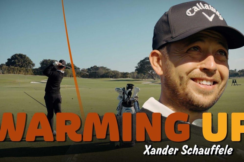 Schauffele’s Approach to Pre-Round Golf Warm-Up