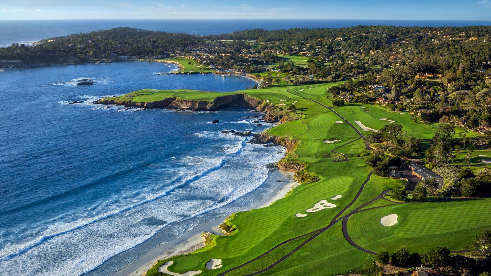 Scenic Fairways Along Coastal Beauty