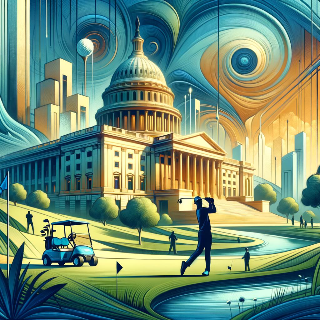 Bryson DeChambeau at The White House