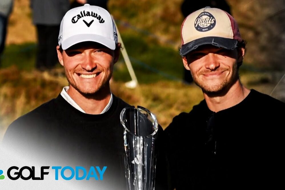 Nicolai Hojgaard, Rasmus Hojgaard excited for WM Phoenix Open 'mayhem' | Golf Today | Golf Channel