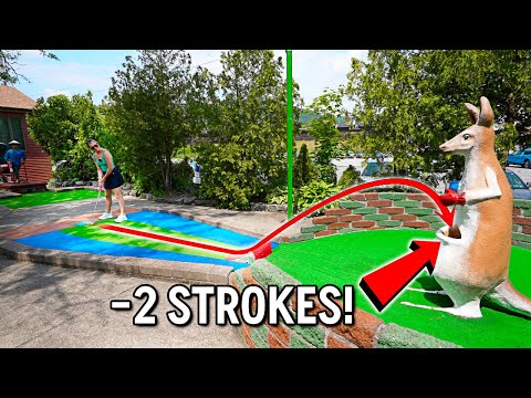 Must Play Incredible ONE OF A KIND Mini Golf Course!