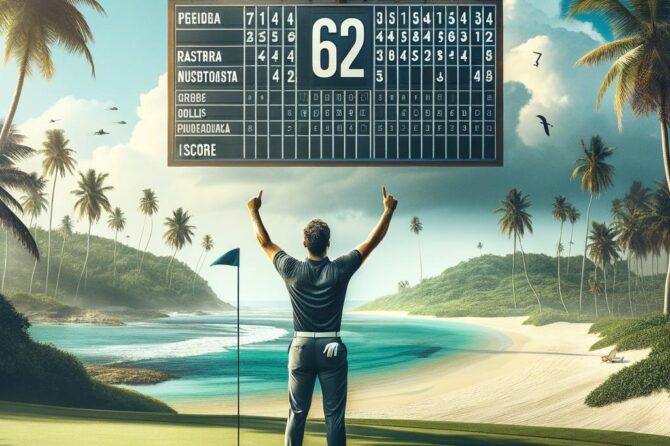 **”Dahmen Shatters Course Record with a Stunning 62 at Puntacana!”**