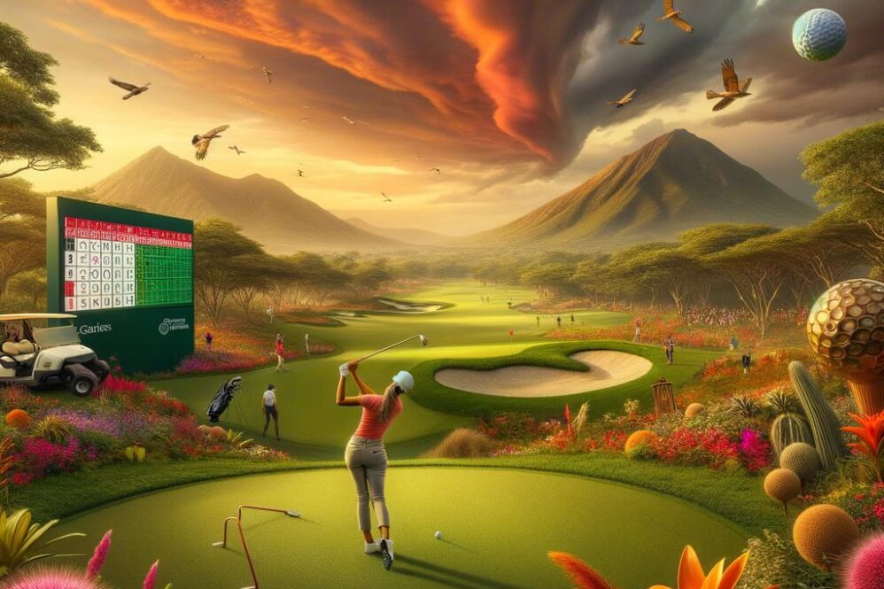 **Thrilling Showdown in Mexico: Pagdanganan Ties for Lead at LPGA Event!**