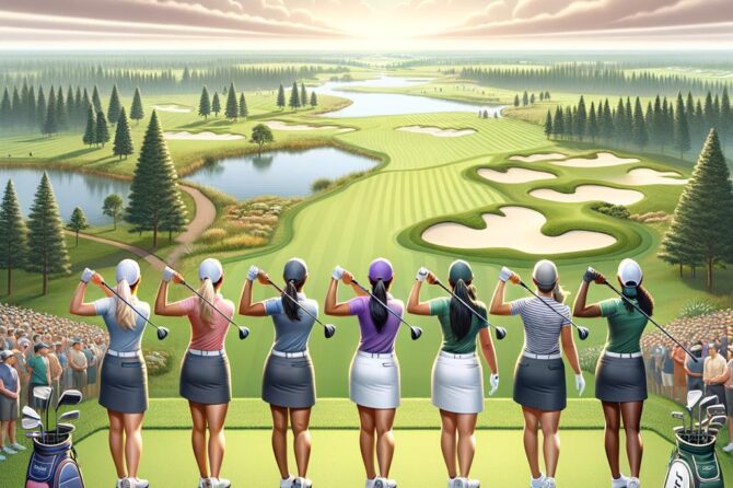 U.S. Women’s Open Heats Up: Six Players Share Thrilling 1st-Round Lead!