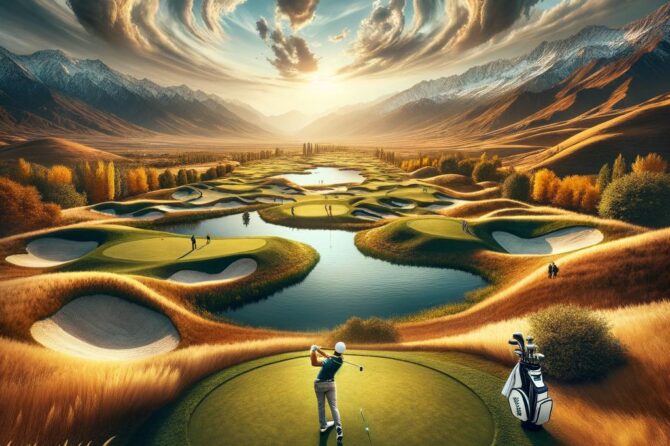 **”A Hidden Gem: Discovering the Charm of a Short Yet Enchanting Golf Course in a War-Weary Nation”**