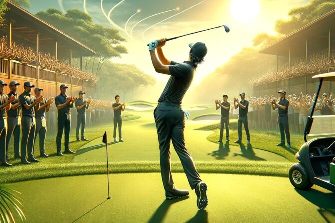 **”Saigo Triumphs in Thrilling 5-Way Playoff at Chevron Championship!”**