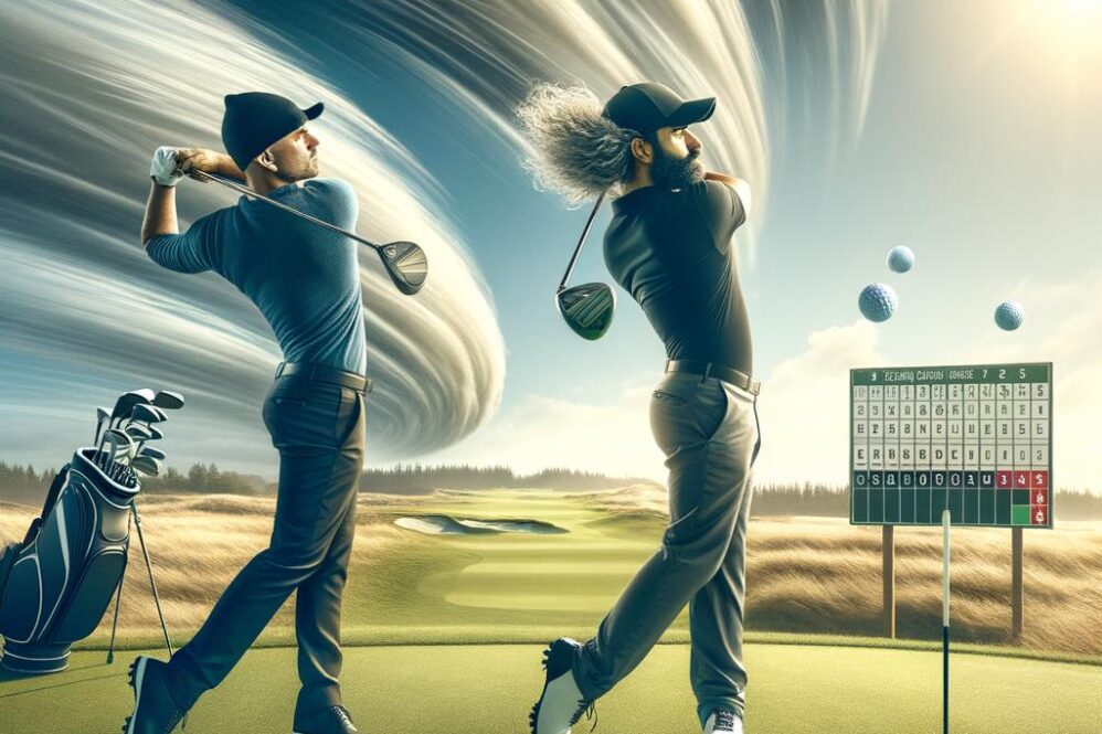 **Straka and Lowry Conquer the Wind: A Thrilling Three-Shot Lead at the Truist Championship!**