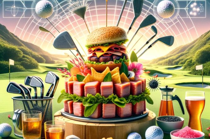 **”Can This Spam Sensation Revolutionize Golf Cuisine? Discover the Competition!”**