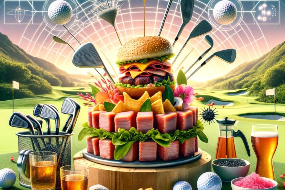 **”Can This Spam Sensation Revolutionize Golf Cuisine? Discover the Competition!”**