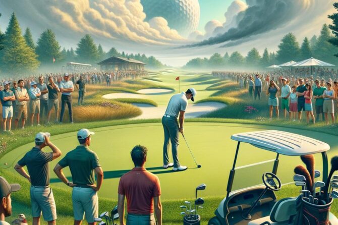Golf Drama Unfolds: Pro Penalized 5 Strokes, Scores Octuple Bogey, Then Withdraws