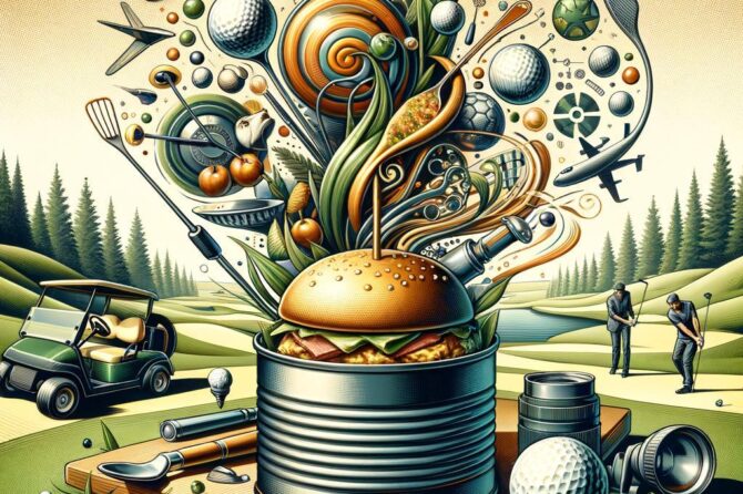 This golf resort’s signature dish drops out of a can — and it’s delicious