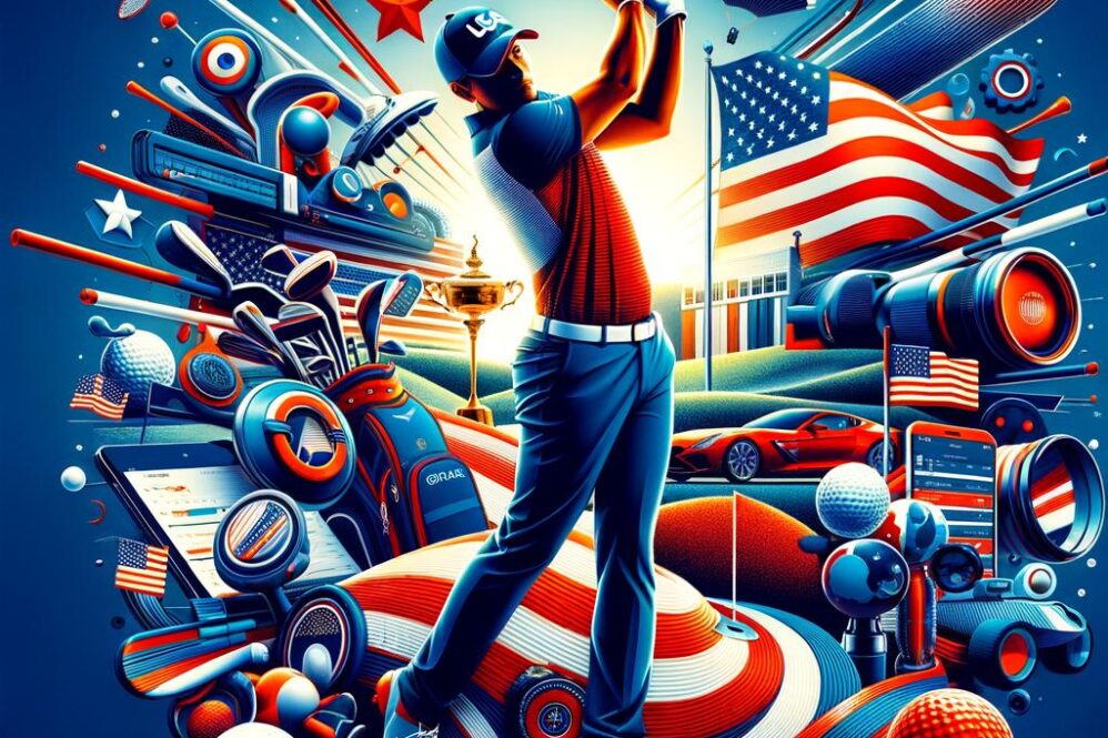 SWAG Golf Ignites Team USA Spirit with Bold Red, White & Blue Ryder Cup Collection!