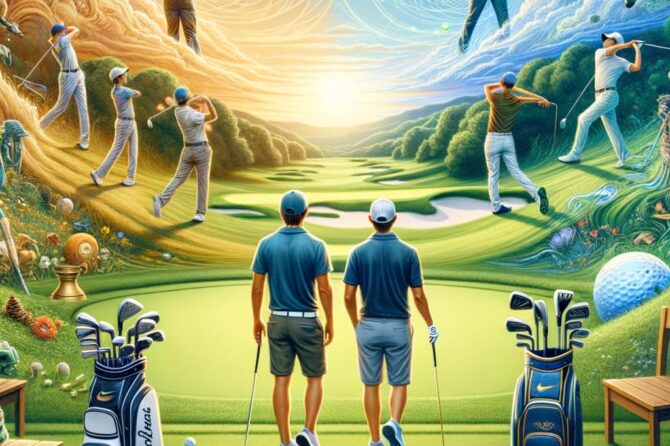 From Teammates to Soul Mates: The Heartwarming Journey of Two College Golfers