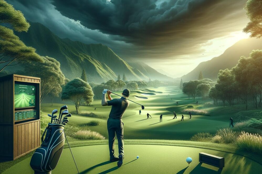 Peterson Holds Slim 1-Shot Lead Over ISCO as Play Suspended Amid Weather Delay